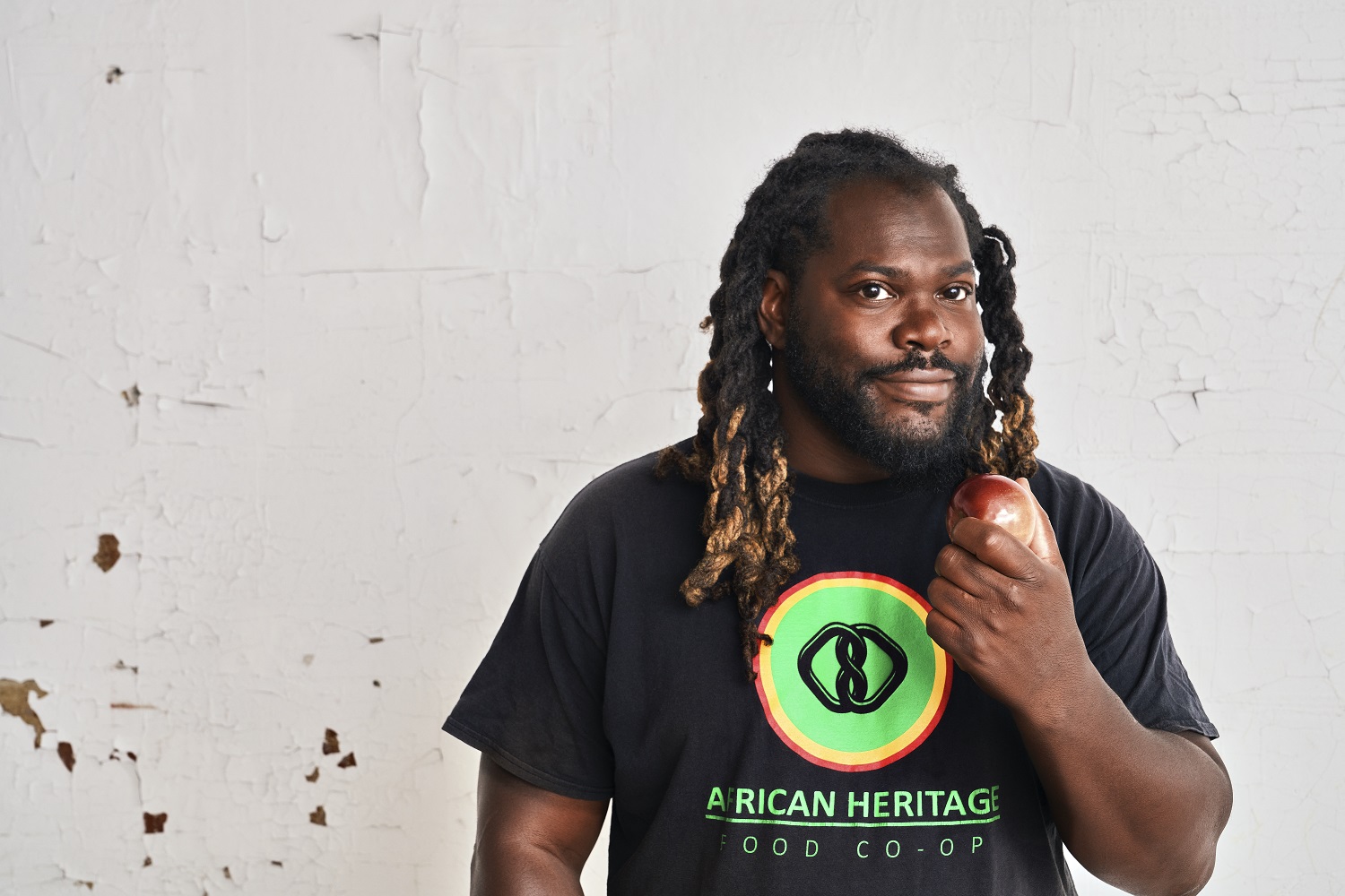 Alex Wright of the African Heritage Food Co-op