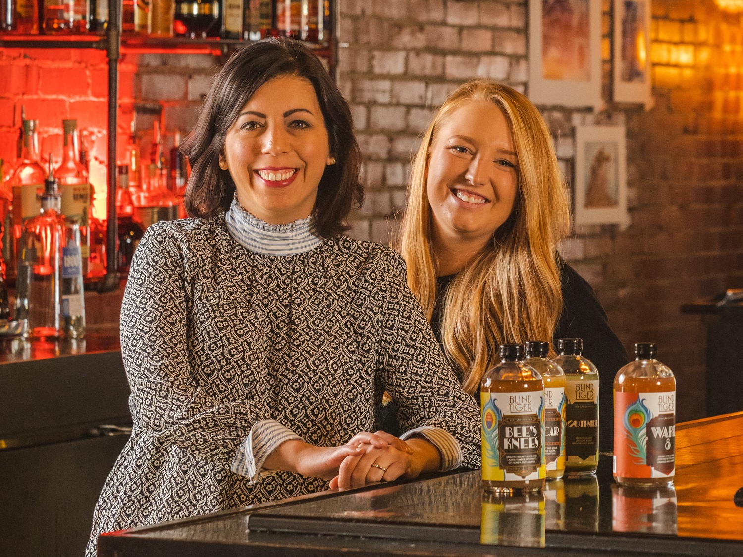 Rebecca Styn and Elizabeth Heffernan Blind Tiger Spirit-free Cocktails