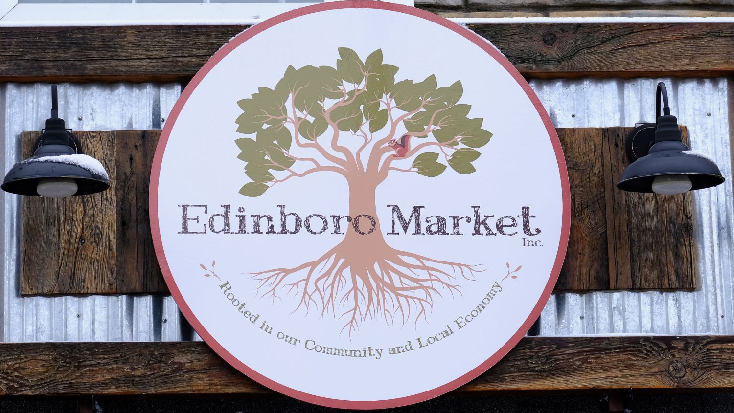 Edinboro Market sign | Edinboro, PA | Edible Western NY Early Spring