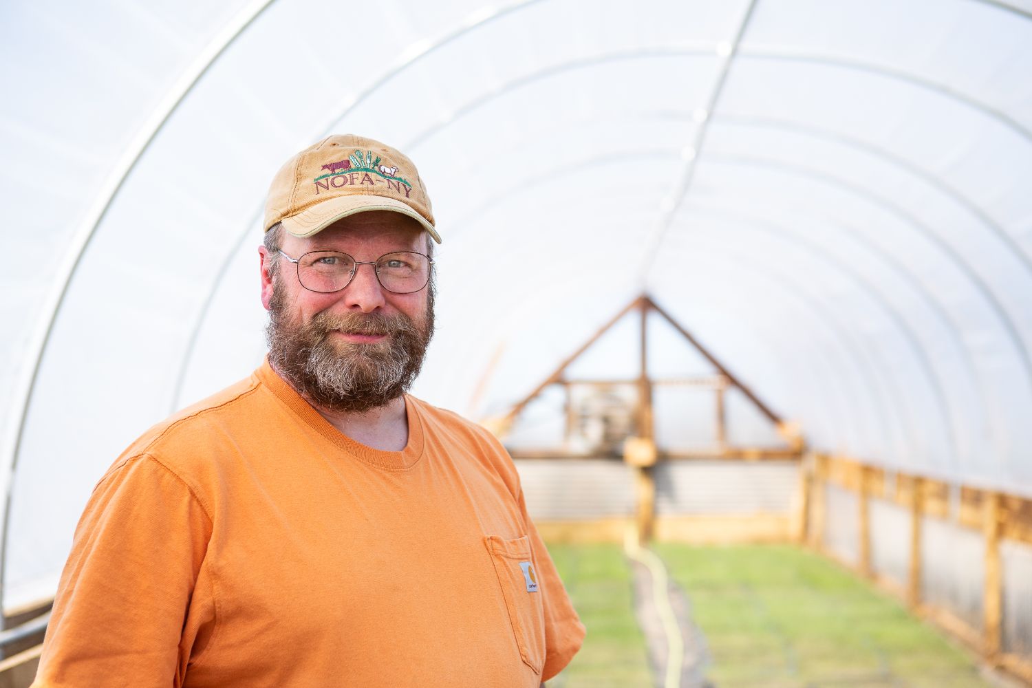 Kent Miller, owner of Plato Dale Farm in Arcade, NY | Edible Western NY