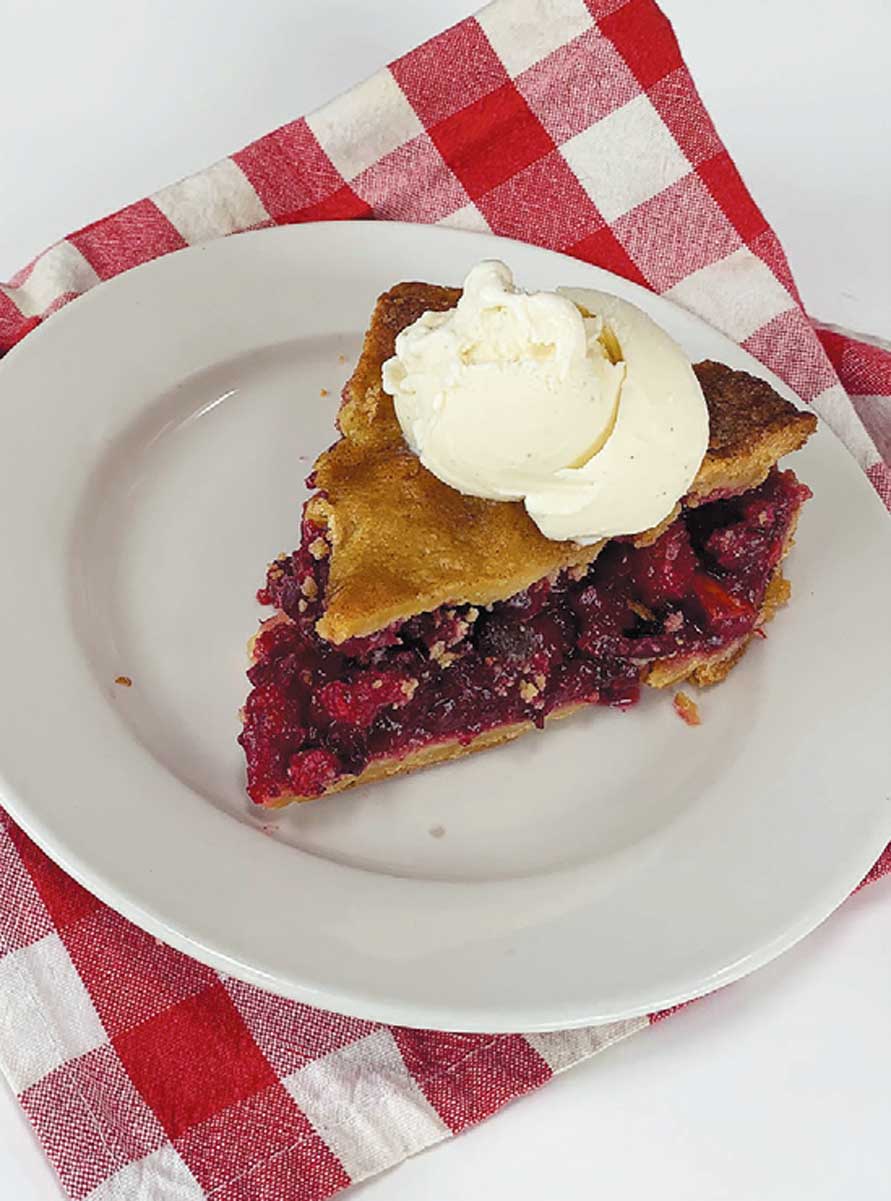 Cranberry-raisin Pie with Chickpea Crust | Edible Western NY