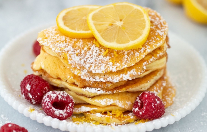 Lemon Ricotta Pancakes | Breakfast Comfort Food | Edible Western NY Early Spring