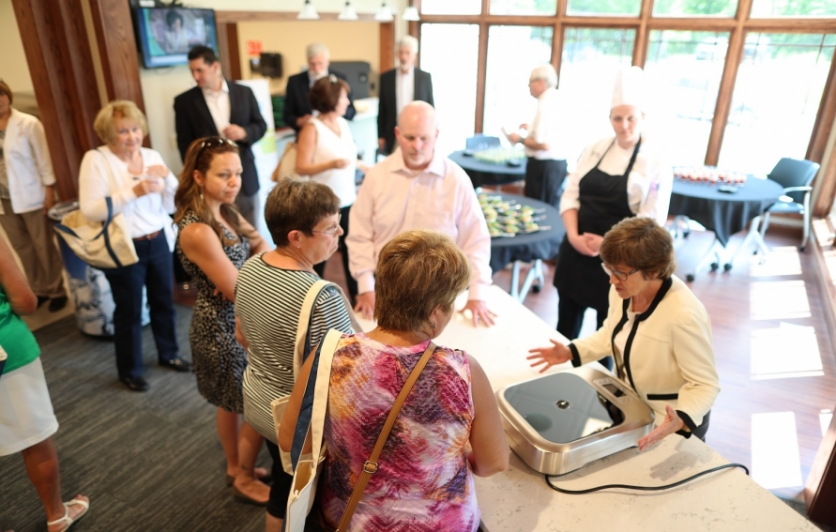 Edgewood Commons culinary demonstration