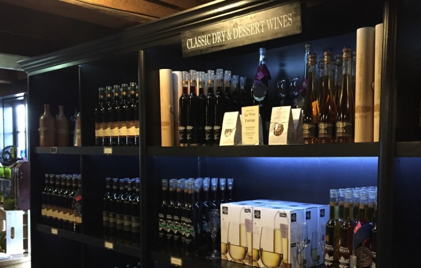 Classic dry and dessert wines at Johnson Estate Winery in Westfield, NY