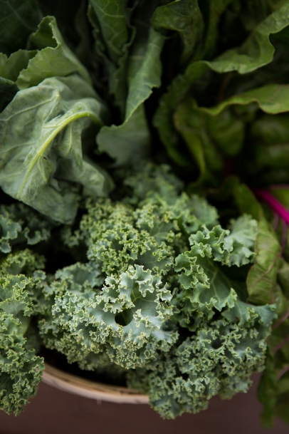 Kale and greens for your harvest table