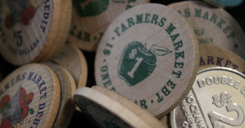 Farmers market tokens