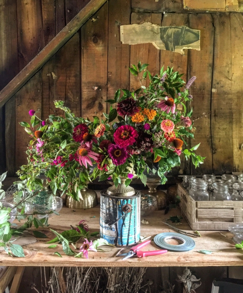 Arrangement by Heirloom Soul Florals