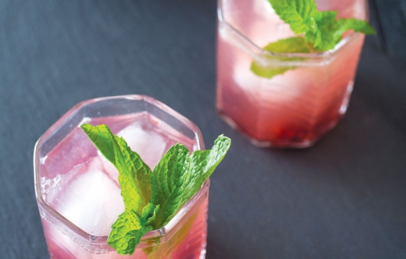 Cherry Ginger Mint Mocktail | Edible Western NY 
