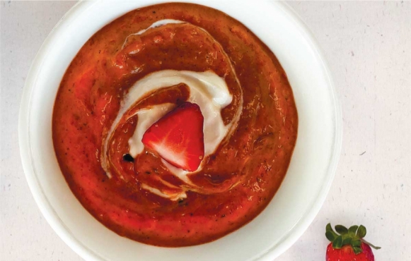 Savory Strawberry Soup