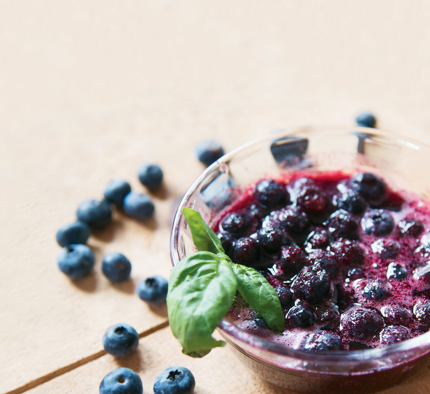 blueberry shrub
