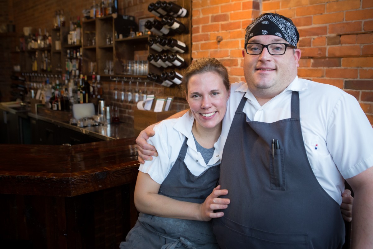Steve and Ellen Gedra at The Black Sheep
