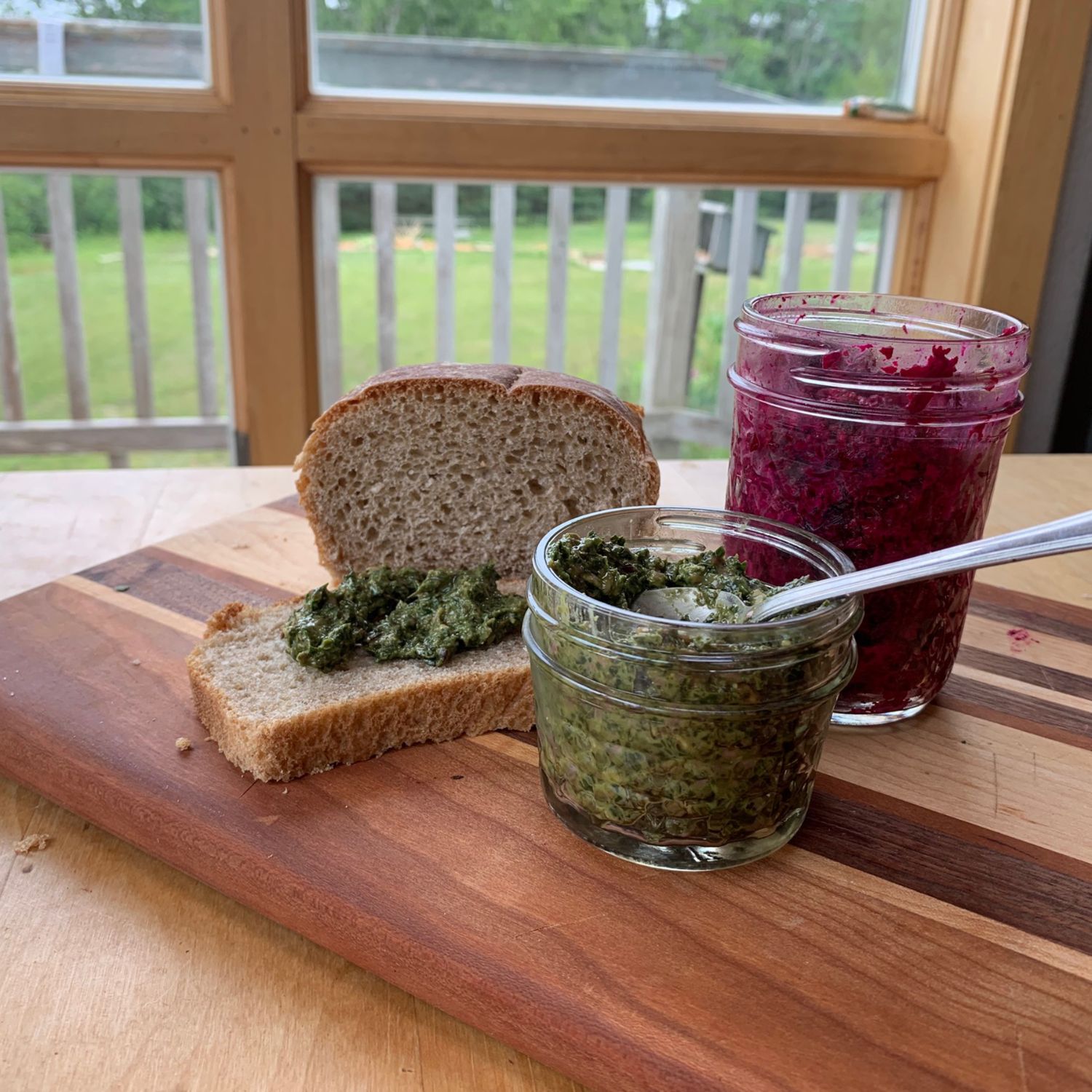 Beet green and beet pestos | Edible Western NY Fall