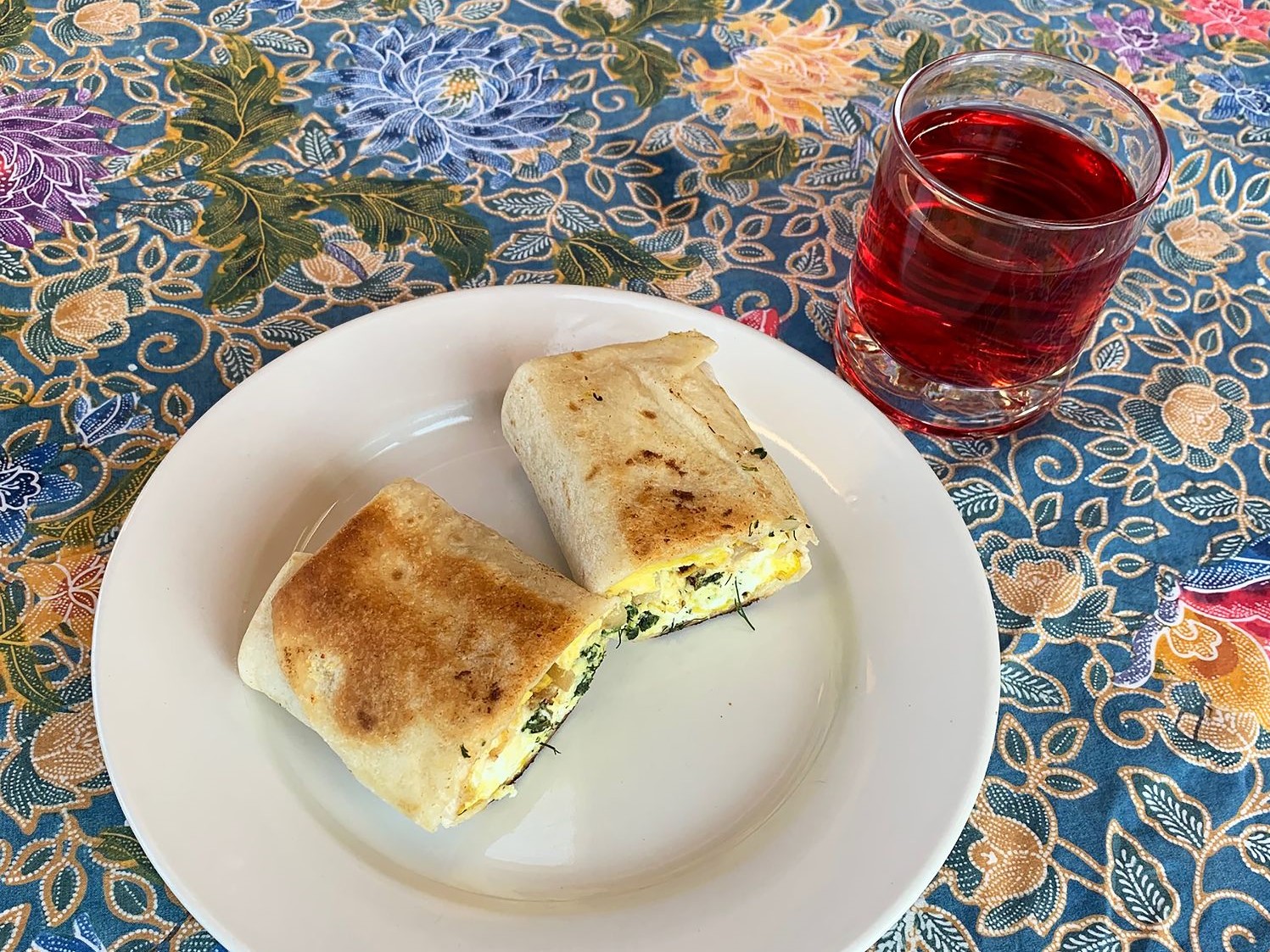 Breakfast burrito