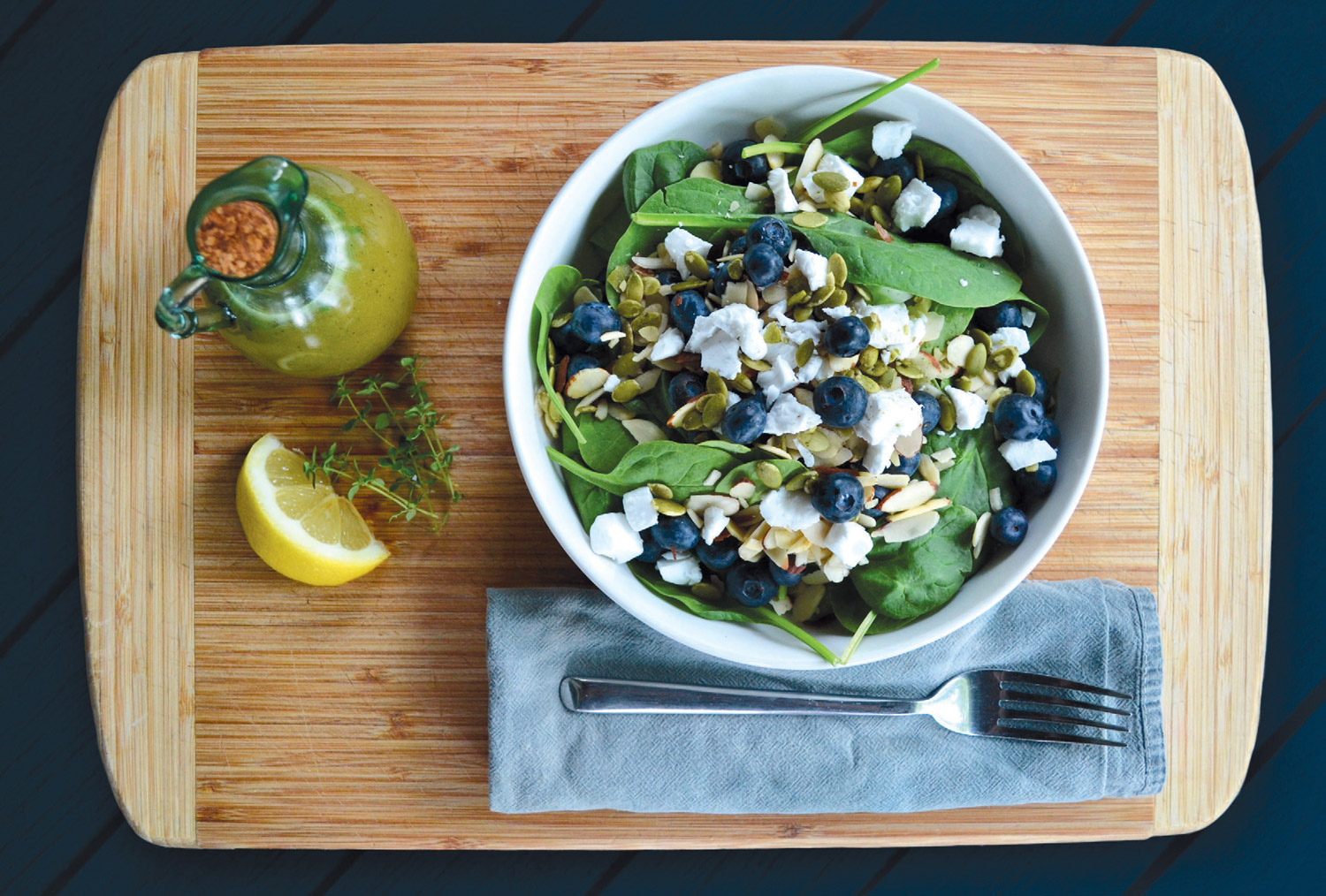 Savory Blueberry Salad