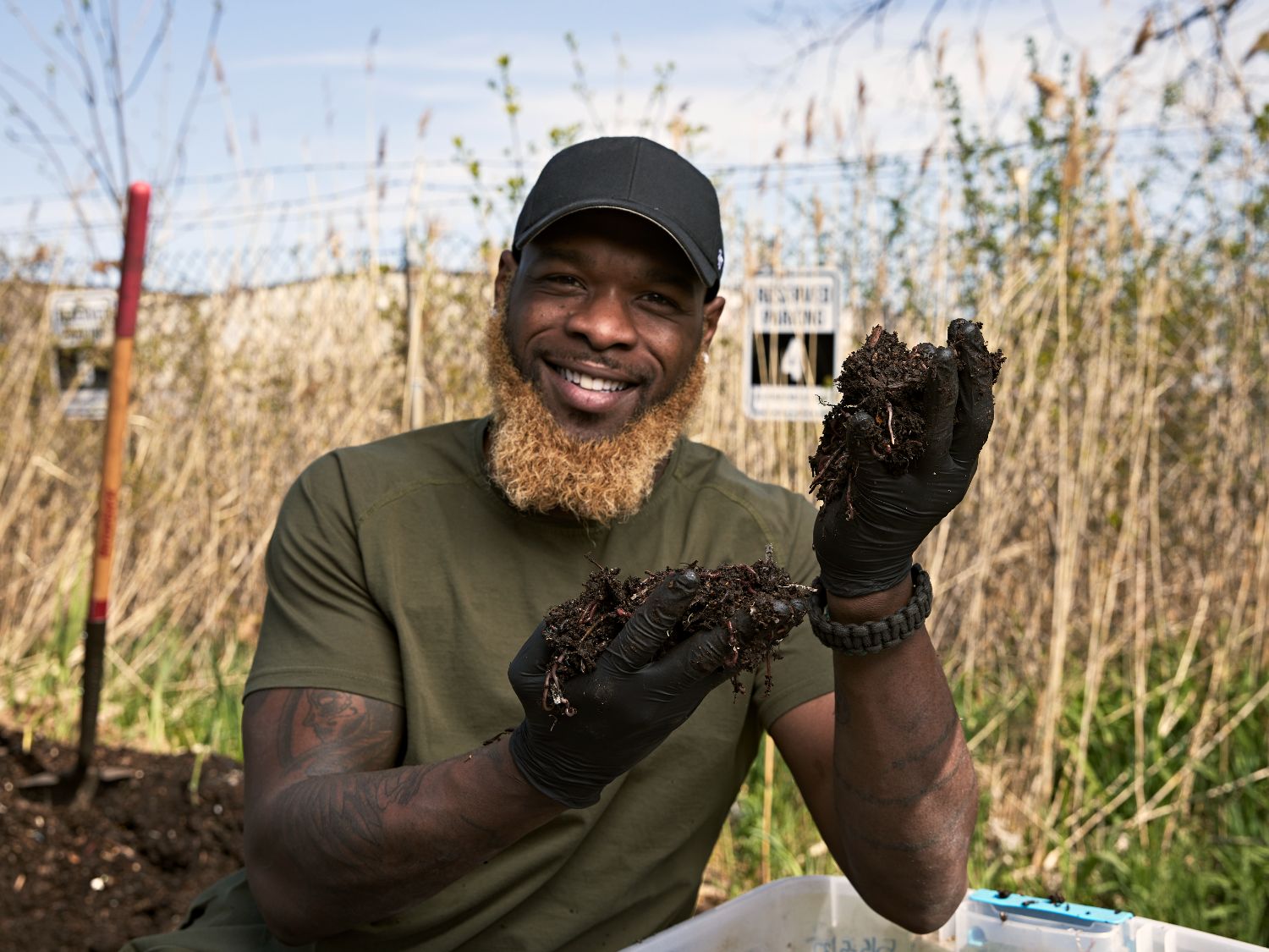 Myles Stubblefield at BFLO Worm Works