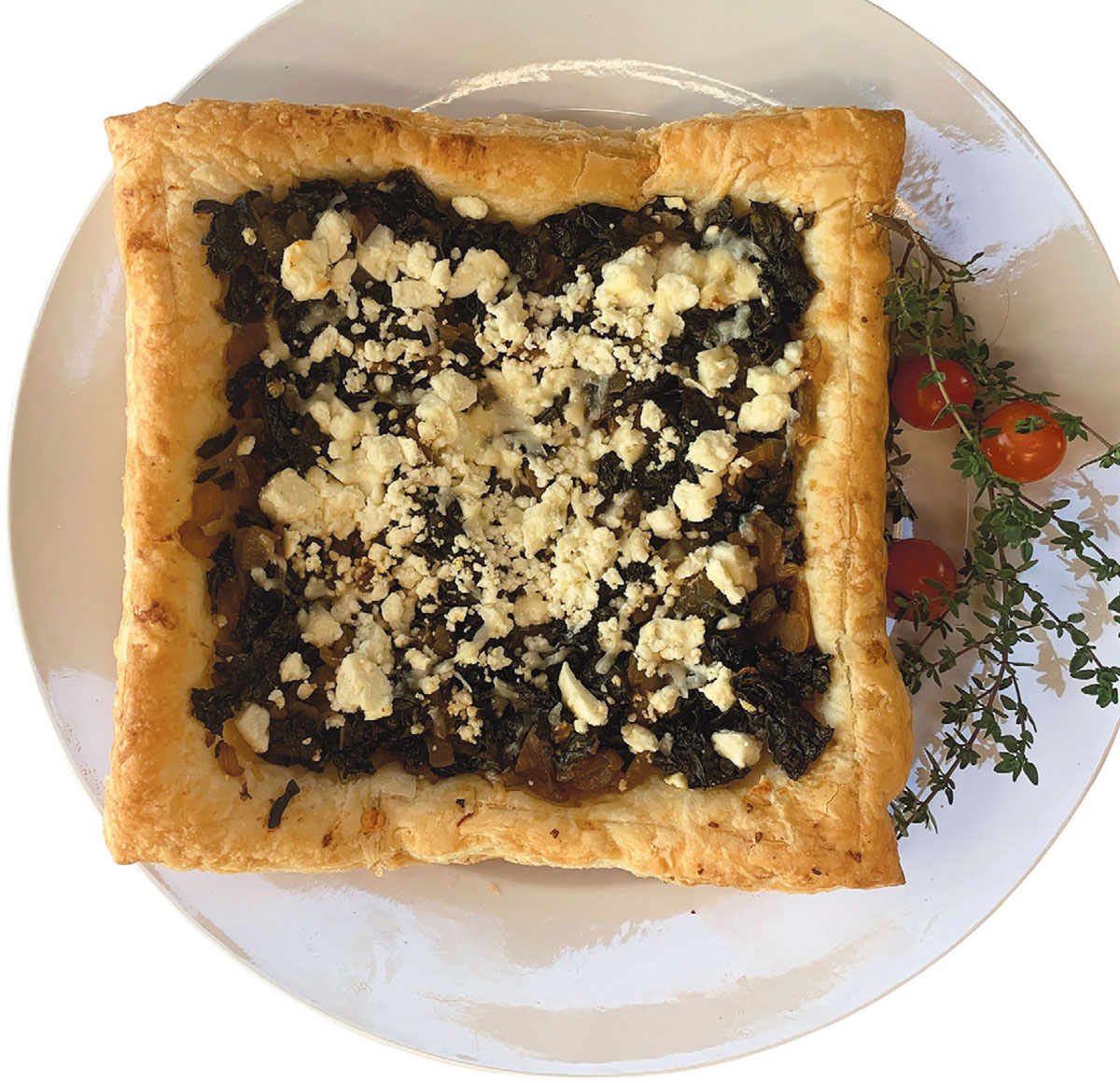 Kale tart