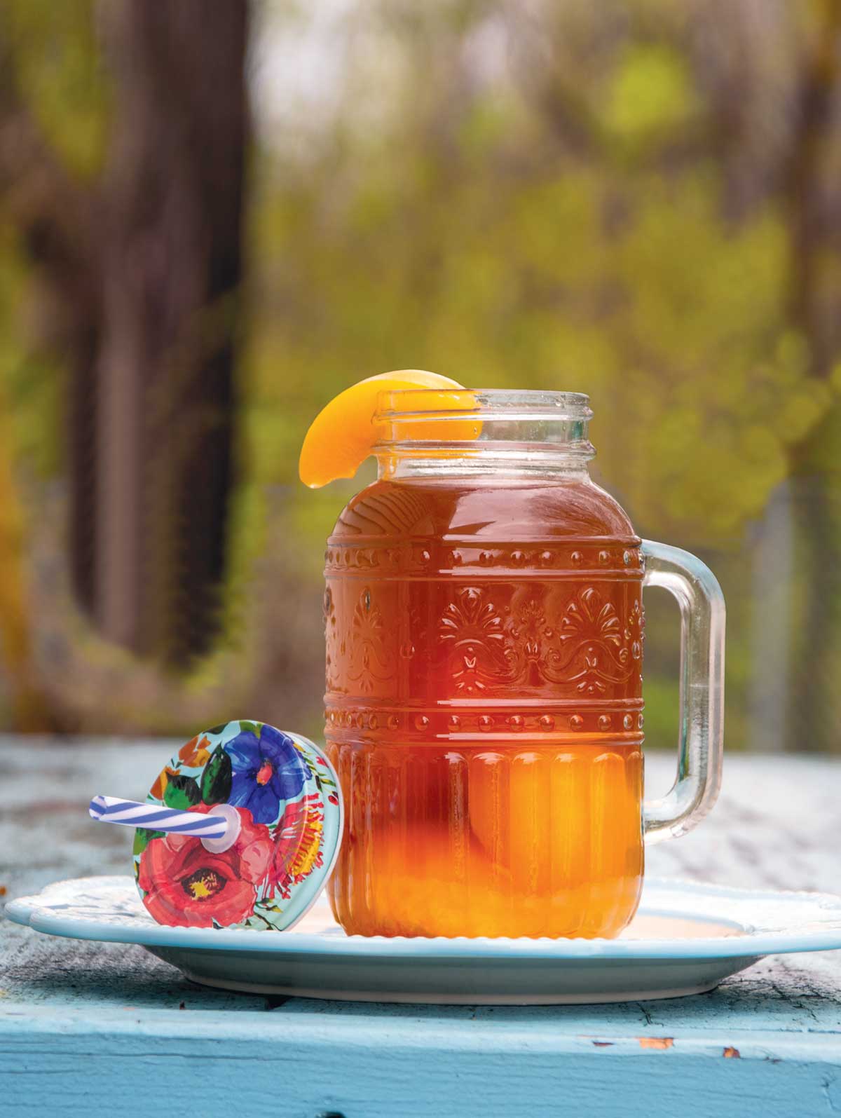 Ryans Peachy Iced Tea Cocktail
